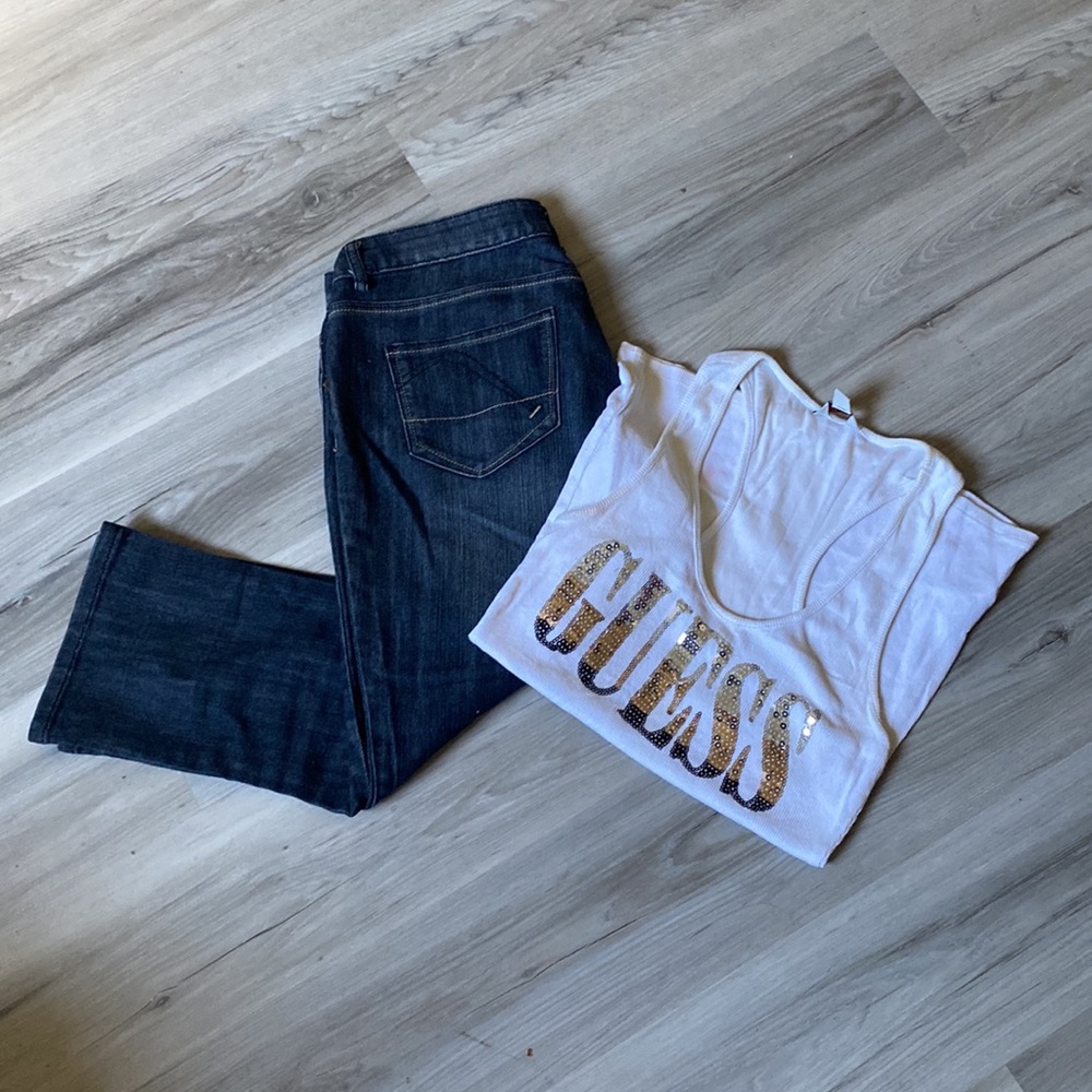 Guess capri jeans